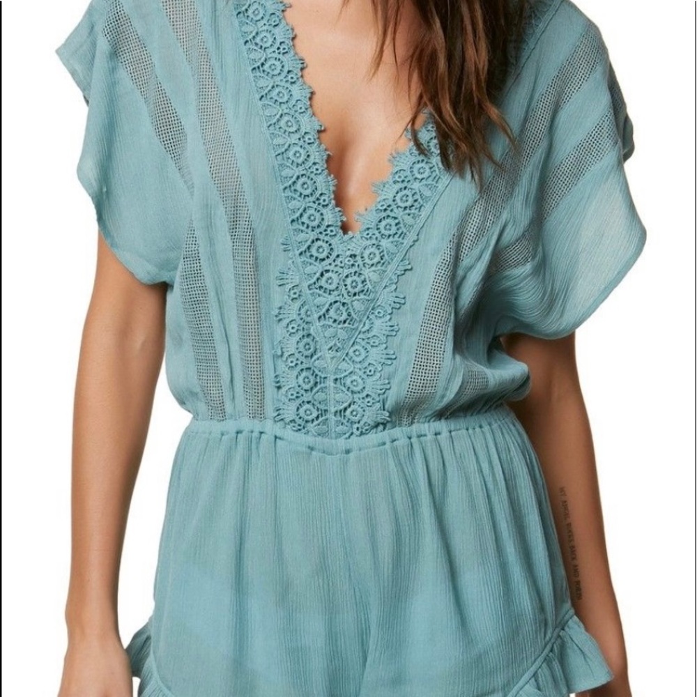 O’Neill Shay Romper Aqua. Size L